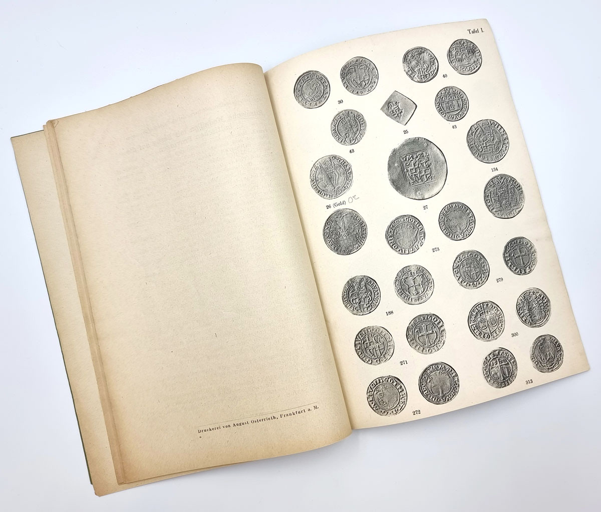 Katalog aukcyjny Adolph Hess - Versteigerungs-Katalog einer Sammlung von Baltischen Münzen - Frankfurt am Main, 1920